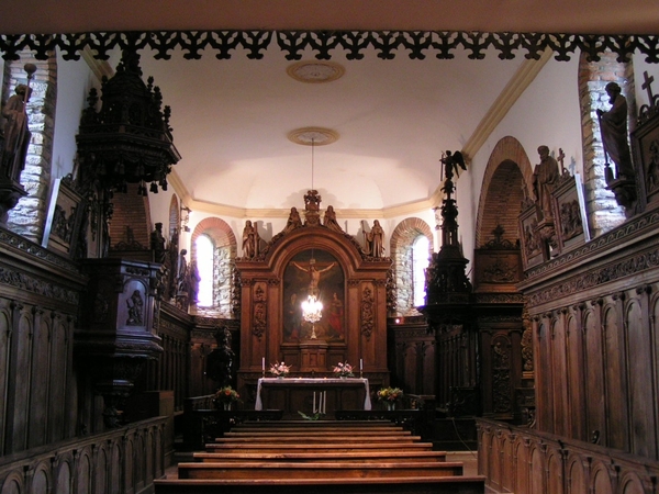 Eglise Lacalm - intérieur 1