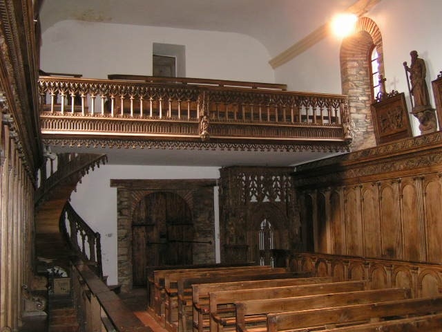 Eglise Lacalm - intérieur 2